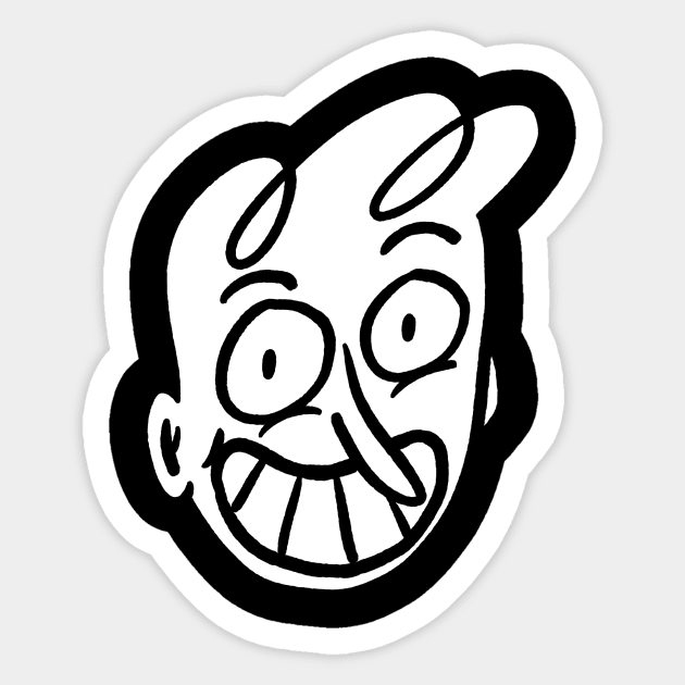 Happy Boi Sticker by okokstudio